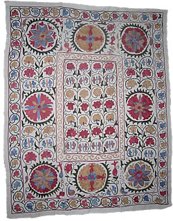 Suzane. Bukhara. Cotton. Silk. Price $95