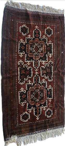 Carpet. Bukhara. Wool. Silk. Price $480